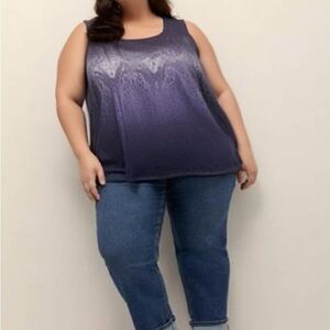 Pennington's Purple Lace Top